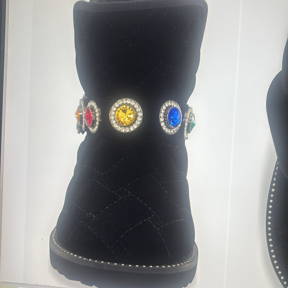 NWOB Kids Kurt Geiger London Mini Orson Boot.  Size 4 - Picture 3 of 5